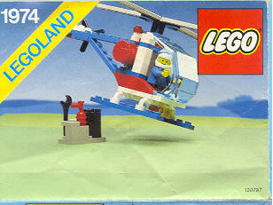 LEGO Flyercracker USA (1974-2) set, 1989