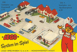LEGO Town Plan Board, Plastic (200-3) set