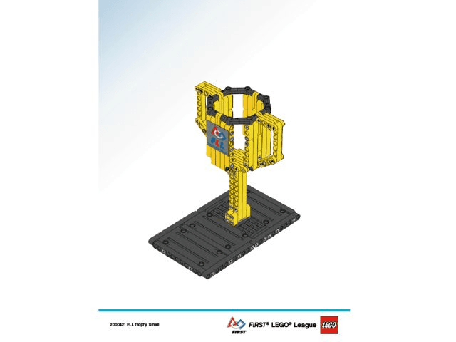 LEGO FLL (FIRST LEGO League) Trophy Small (2000421-1) set, 2013