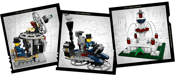 LEGO MBA Invention Designer (Kits 10 - 12) (20215-1) set, 2013