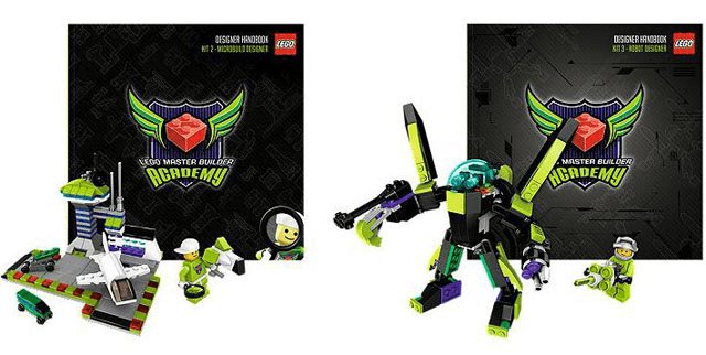LEGO MBA Robot & Micro Designer (Kits 2 - 3 Redesign) (20216-1) set, 2013
