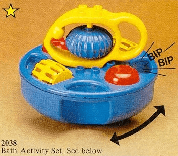 LEGO Bath Activity Set (2038-1) set, 1983