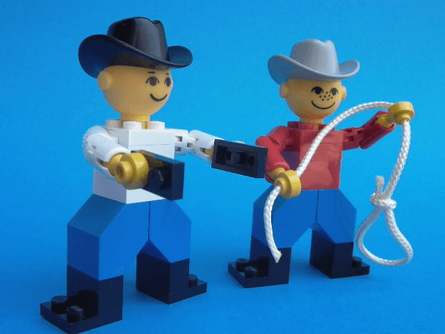 LEGO Cowboys (210-1) set, 1976