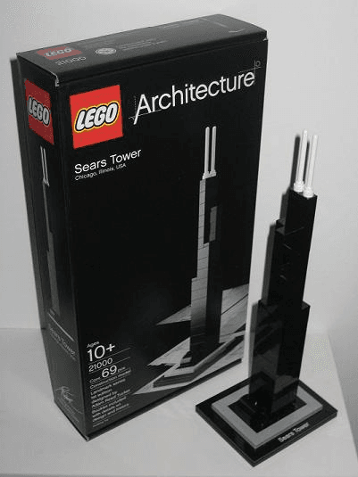 LEGO Sears Tower (21000-1) set, 2008