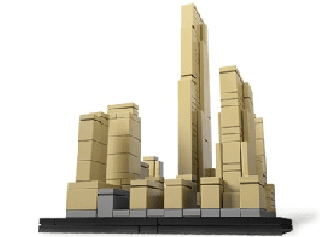LEGO Rockefeller Center (21007-1) set, 2010