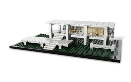 LEGO Farnsworth House (21009-1) set, 2011