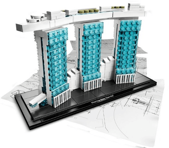 LEGO Marina Bay Sands (21021-1) set, 2014