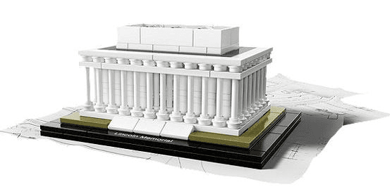 LEGO Lincoln Memorial (21022-1) set, 2015