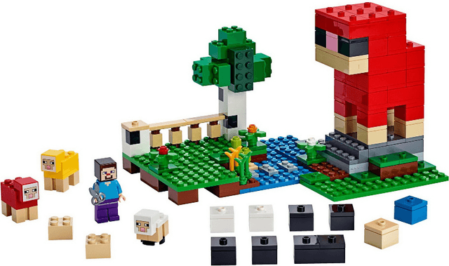 LEGO The Wool Farm (21153-1) set, 2019
