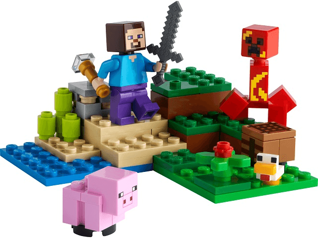 LEGO The Creeper Ambush (21177-1) set, 2022