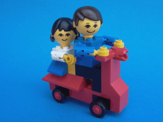 LEGO Scooter (212-2) set, 1976