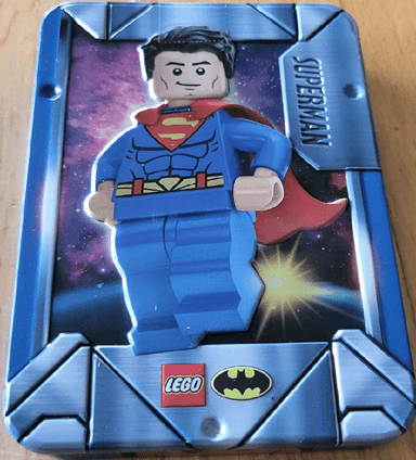 Superman metal box {Rectangular Box Version}