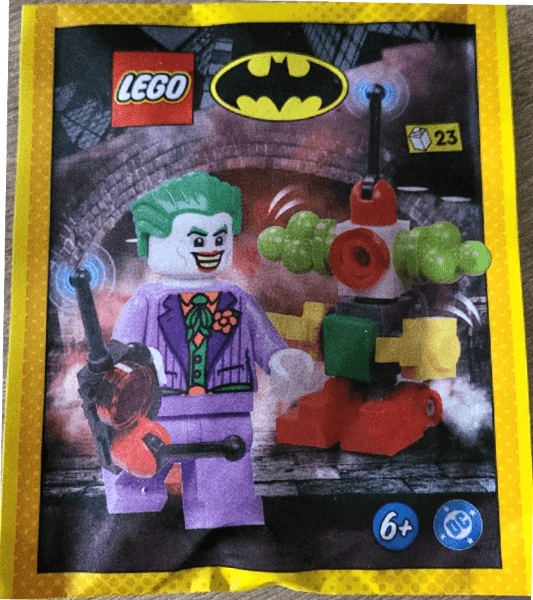 LEGO The Joker with Robot paper bag (212505-1) set, 2025