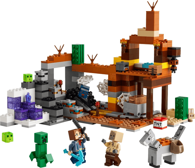 LEGO The Badlands Mineshaft (21263-1) set, 2024