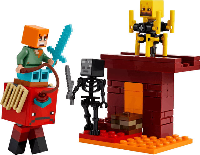 LEGO The Nether Lava Battle (21266-1) set, 2025
