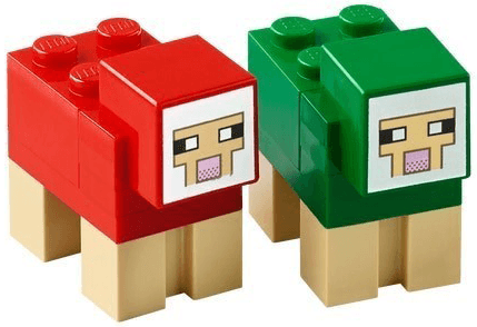 LEGO Advent Calendar 2025, Minecraft (Day 19) - Sheep (21280-20) set, 2025