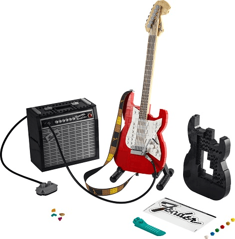 LEGO Fender Stratocaster (21329-1) set, 2021