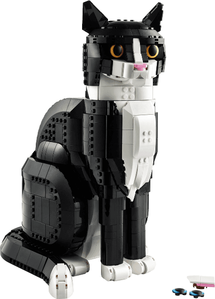 LEGO Tuxedo Cat (21349-1) set, 2024