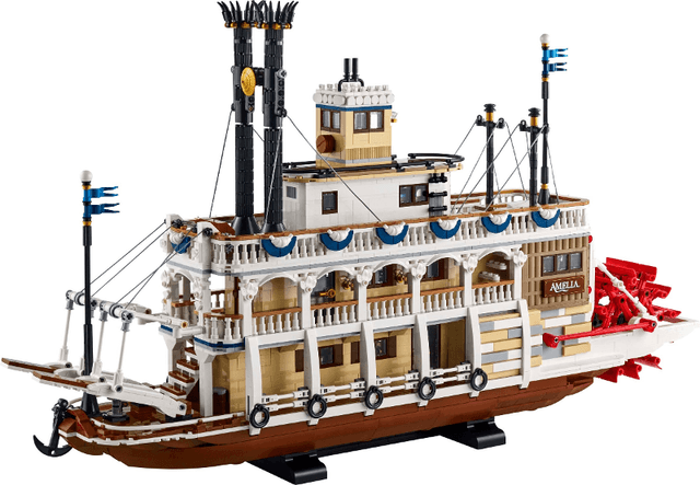 LEGO River Steamboat (21356-1) set, 2025