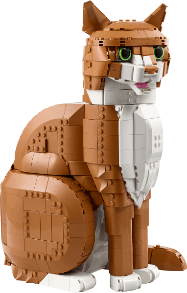 LEGO Orange Cat (21376-1) set, 2026