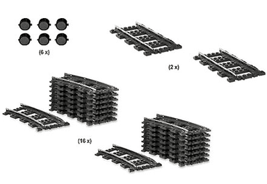 9V Train Track Starter Collection