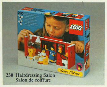 LEGO Hairdressing Salon (230-1) set, 1978