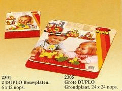 LEGO Building Plates 6 x 12 (2301-1) set