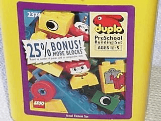 LEGO Bucket (2374-1) set, 1992