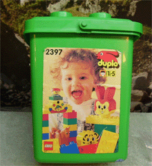 LEGO Circus Bucket (2397-1) set, 1994