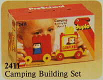 LEGO Camping Building Set (2411-1) set, 1984