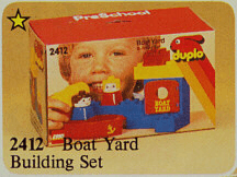 LEGO Boat Yard Building Set (2412-1) set, 1985