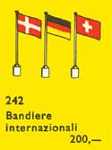 LEGO International Flags (242-1) set, 1958
