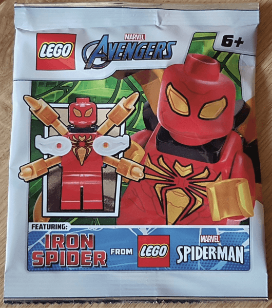 LEGO Iron Spider foil pack (242108-1) set, 2021