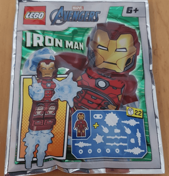 LEGO Iron Man foil pack #2 (242210-1) set, 2022