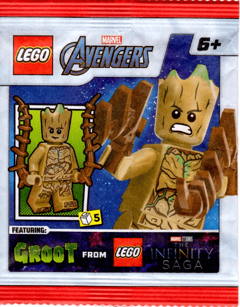 LEGO Groot paper bag (242319-1) set, 2023