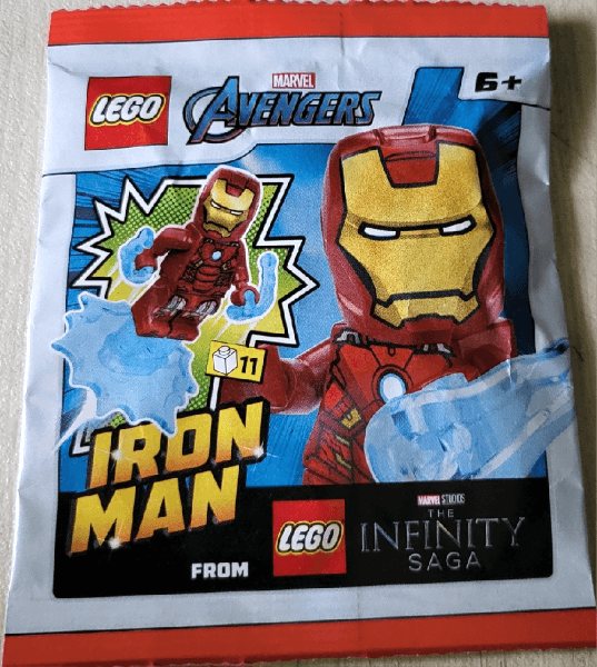 LEGO Iron Man paper bag #2 (242406-1) set, 2024