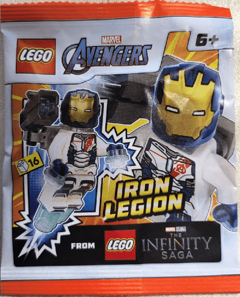 LEGO Iron Legion paper bag (242501-1) set, 2025