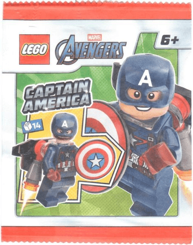 Captain America paper bag