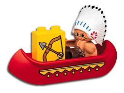 LEGO Big Chief Brown Bear (2431-1) set