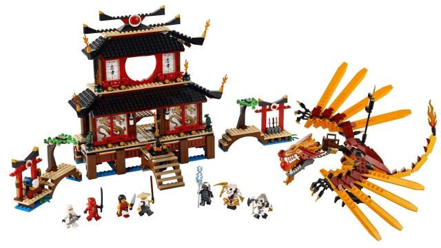 LEGO Fire Temple (2507-1) set, 2011