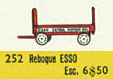LEGO 1:87 Esso Bedford Trailer (252-2) set
