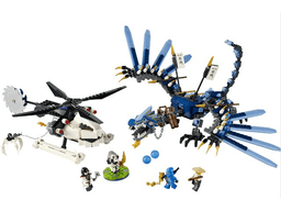 LEGO Lightning Dragon Battle (2521-1) set