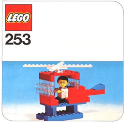 LEGO Helicopter and Pilot (253-2) set