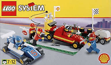 LEGO Formula 1 Pit Stop (2554-1) set, 1998