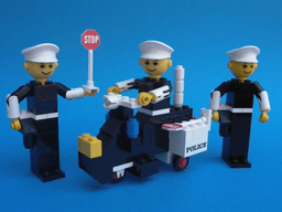 LEGO Police Officers and Motorcycle (256-1) set