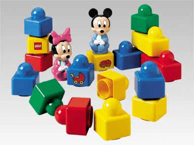 LEGO Baby Mickey & Baby Minnie (2592-1) set, 2000