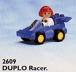 LEGO PreSchool Racer (2609-1) set, 1990