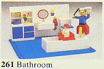 LEGO Bathroom (261-1) set