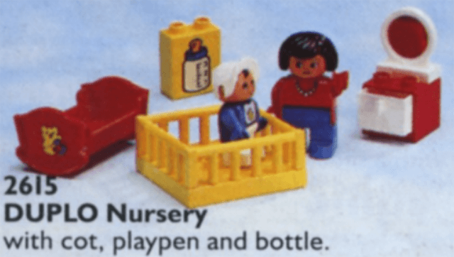 LEGO Nursery (2615-1) set, 1990