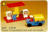 LEGO Petrol Station (2639-1) set, 1984